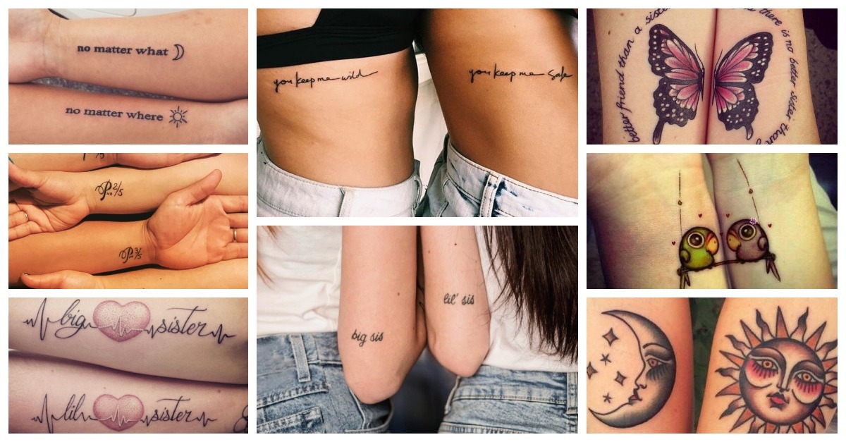 Tatuajes Para Hermanos O Hermanas Tatuajes Con Significado