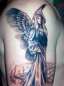 tatuaje angel