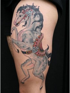tatuaje de caballo