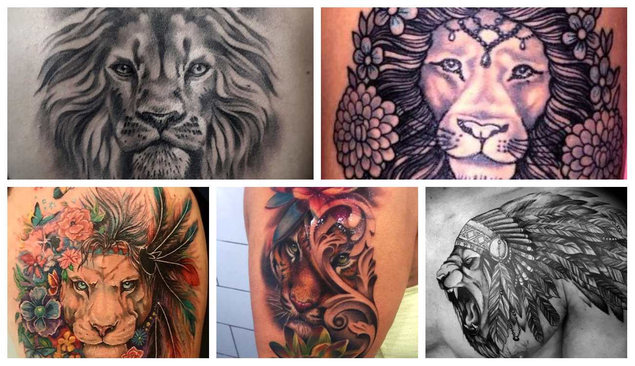 Tatuajes de león - TATUAJES CON SIGNIFICADO